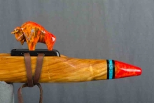 Utah Juniper Native American Flute, Minor, Mid F#-4, #O9H (12)